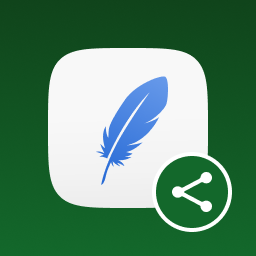 Social Media Feather